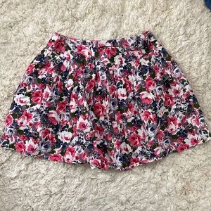 Forever 21 Flower Skirt
